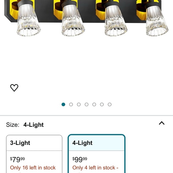 Libtii 4-Light LED Vanity Light Fixture - Picture 4 of 6